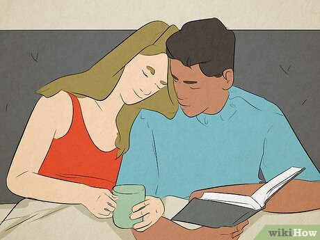 Step 2 A bedtime story helps maintain your connection.