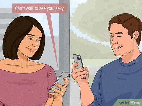 Calling him sexy is a good way to make a move.