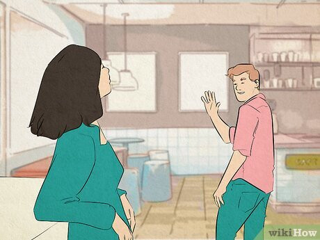 Step 2 Politely exit the conversation.