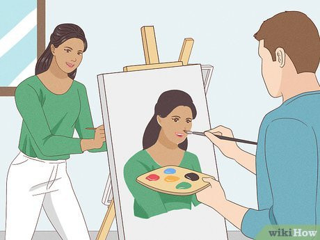 Enroll in a local painting class or follow a YouTube tutorial.