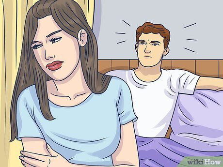 Step 5 She isn't physically affectionate.