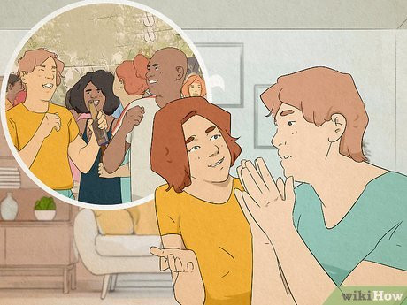 Remind him that he’d benefit from his own support system.