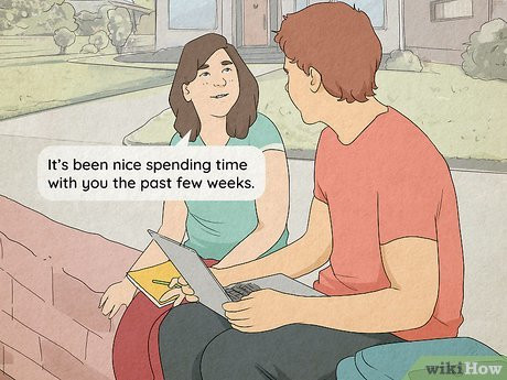 Start with something nice to set the tone.