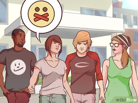 Step 2 Don't tell anyone that you don't trust.