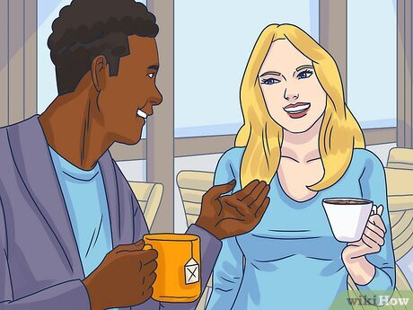 Step 2 Give her a compliment.