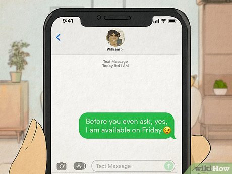 Text him this if you want him to ask you on a second date.