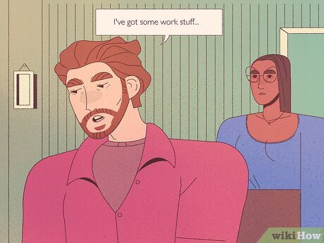 Step 1 He’s difficult to make plans with.