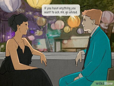 Step 3 Ask them to ask you something.